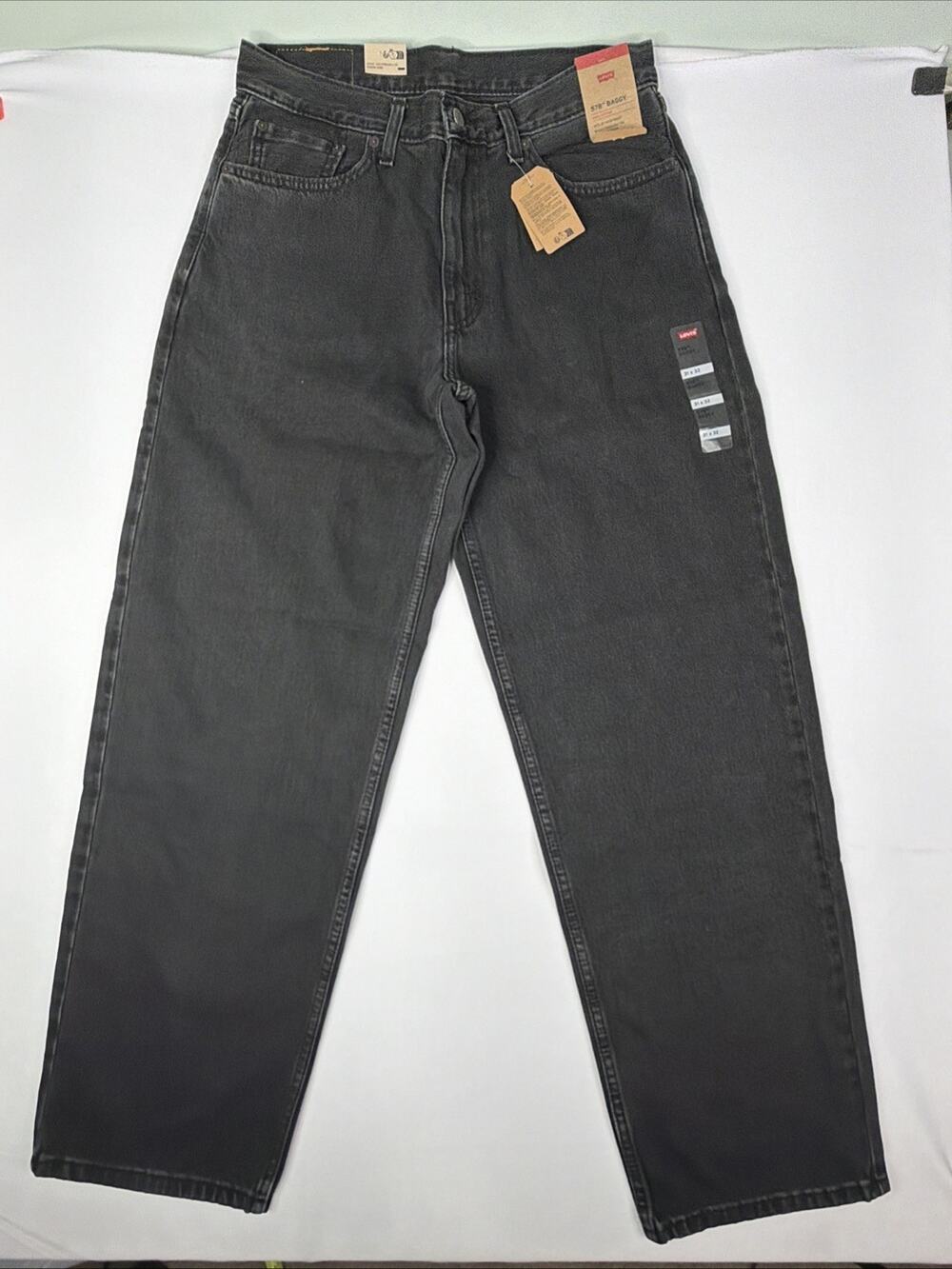 Levi’s 578 Baggy Fit Jeans Men's 31x32 Y2K Black Skater Hip Hop New With Tags
